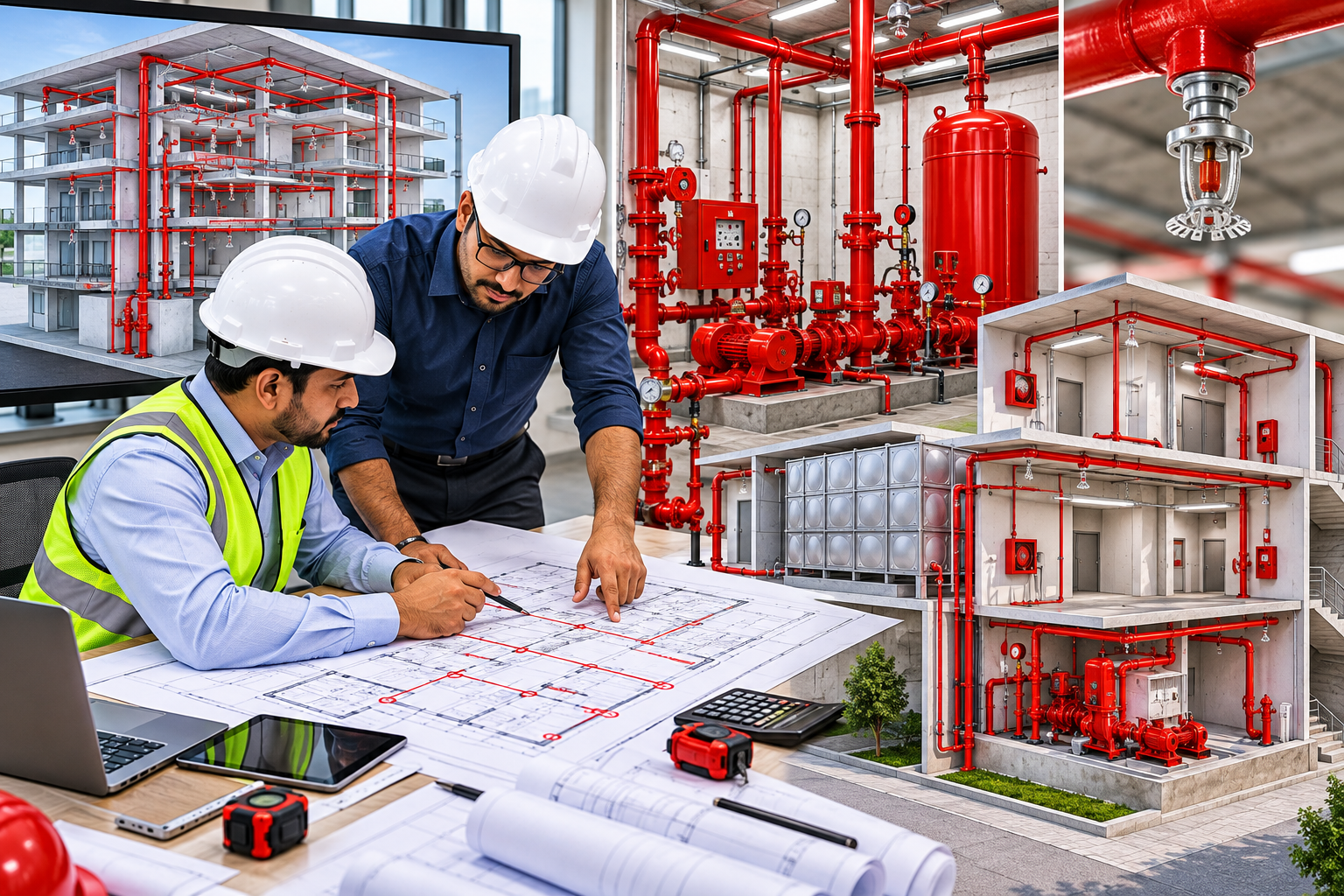 Fire Fighting System Design
