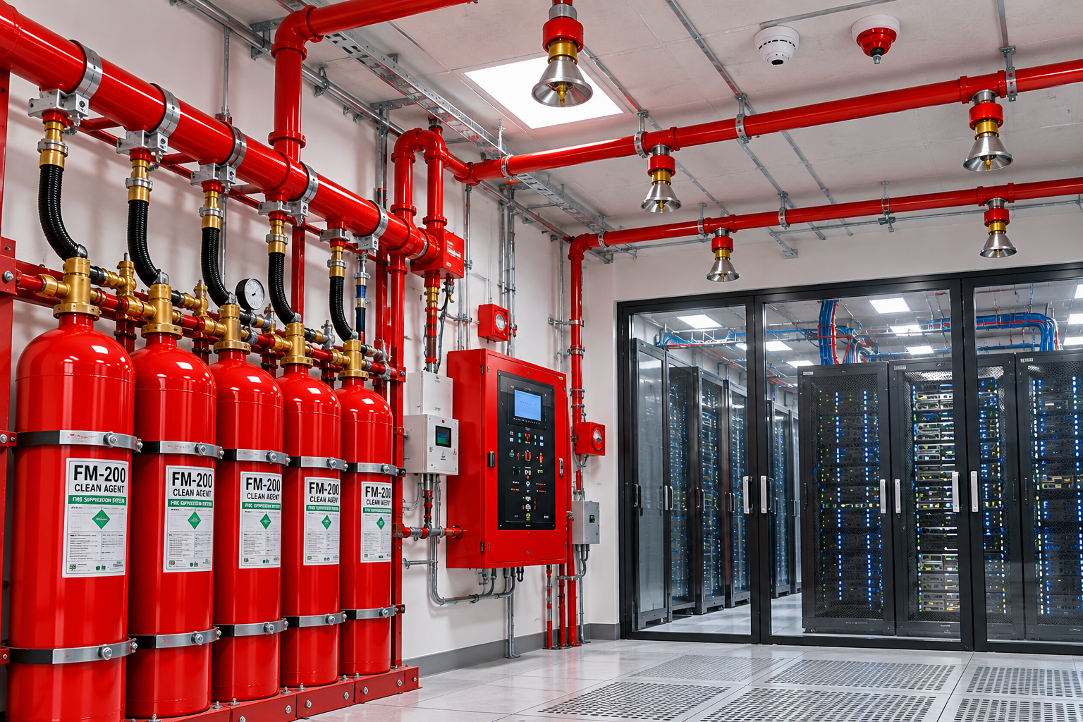Total Flooding Fire Suppression System